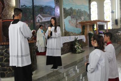 Missa de aÃ§Ã£o de graÃ§as encerrou as celebraÃ§Ãµes da 37Âª ediÃ§Ã£o da Festa em louvor a N. Sra. Aparecida de Laranjeiras do Sul